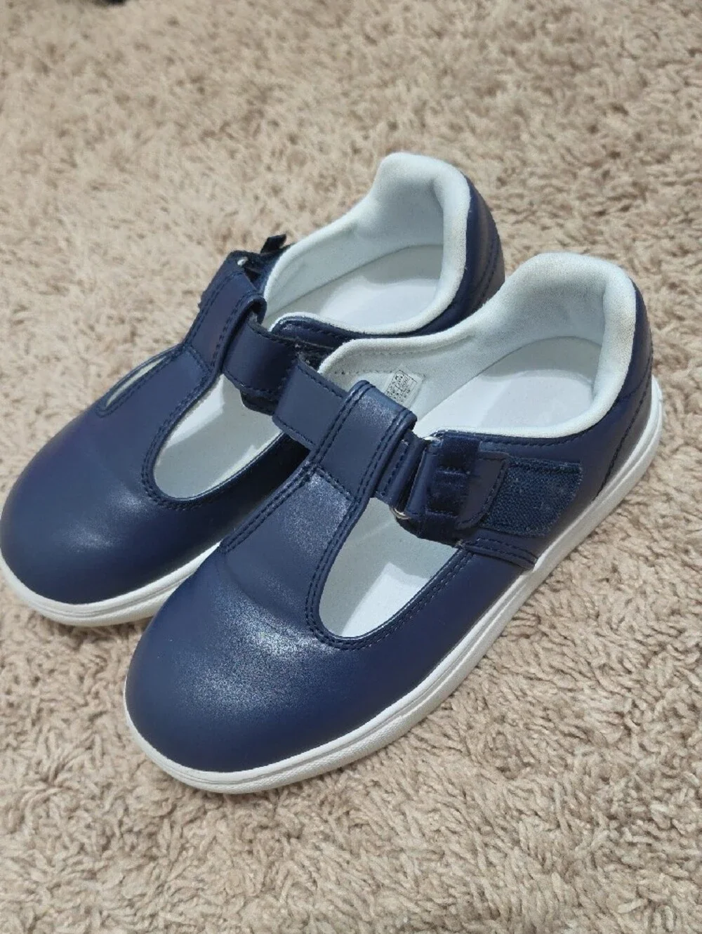 Dream Pairs Navy T-Strap Mary Jane Kids Shoes